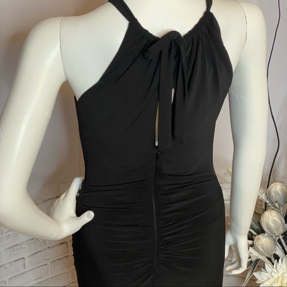 SOLD | NWT Le Chateau Little Black Halter Bodycon Dress - Picture 10 of 15